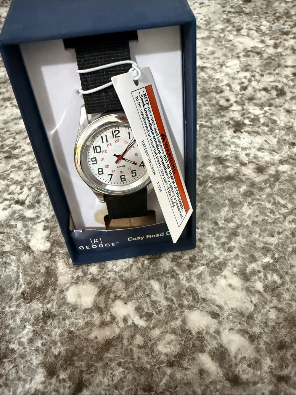 George Navy Blue Classic Watch